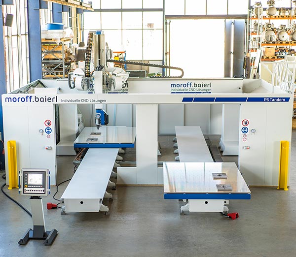 Moba P5 Tandem - CNC Bearbeitungszentrum