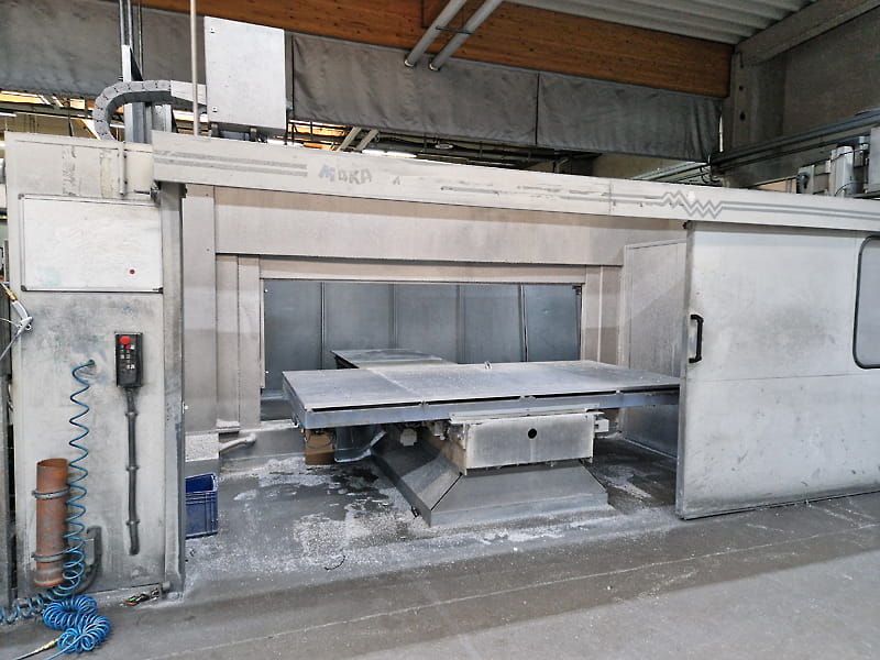 MAKA MM 7t Bj. 2004, 5-Achs-CNC-Bearbeitungszentrum